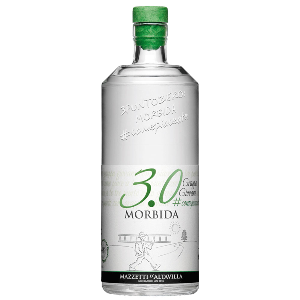 Grappa Mazzetti 3.0 Morbida lt 1 Giovane