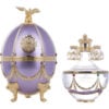 Vodka Imperial Collection Egg Lilla Uovo astuccio in velluto