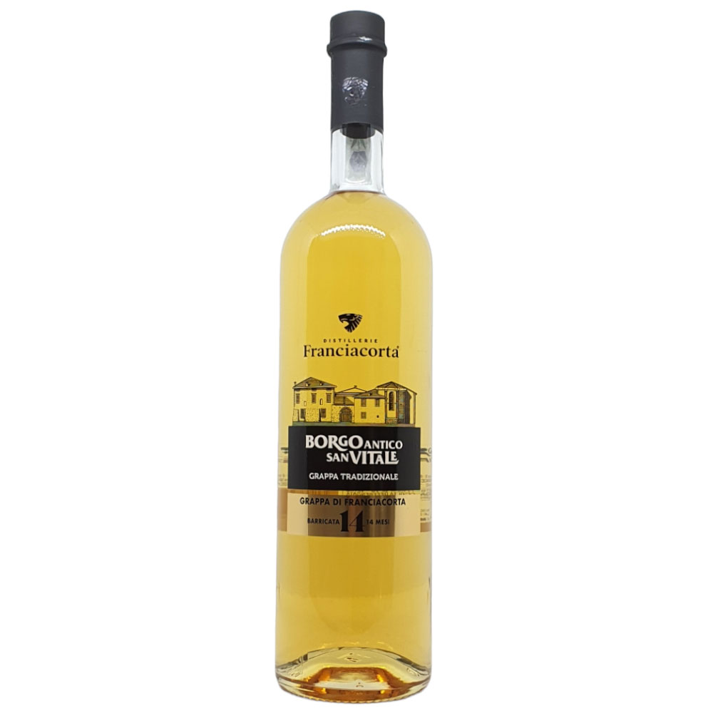 Grappa Franciacorta Barricata 14 Mesi Borgo Antico San Vitale lt 1 