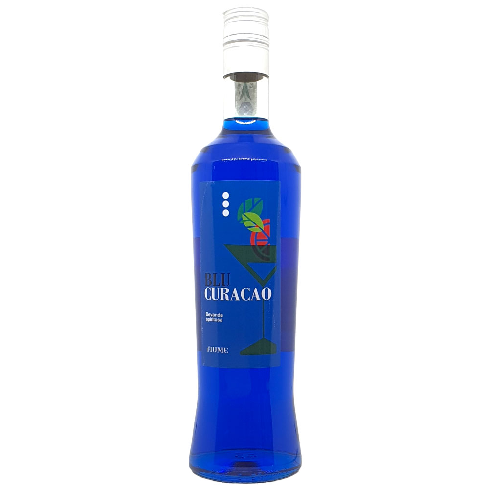 Bevanda Spiritosa Blu Curacao Fiume cl70