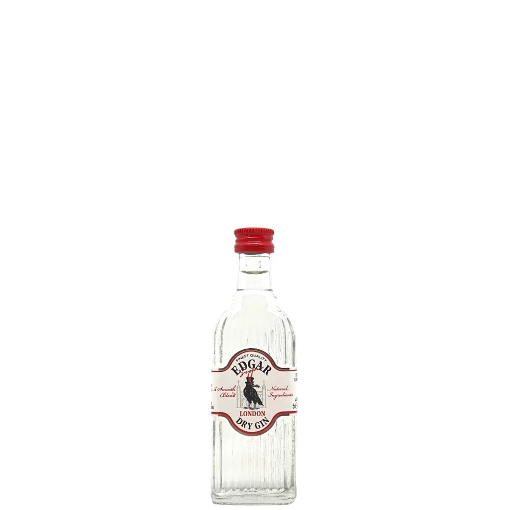 Gin Edgar London Dry cl 5 mignon