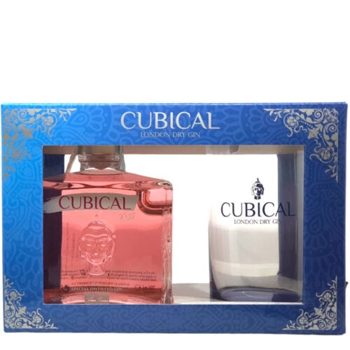 Gin Cubical Kiss cl 70 + 1 Bicchiere Astucciato