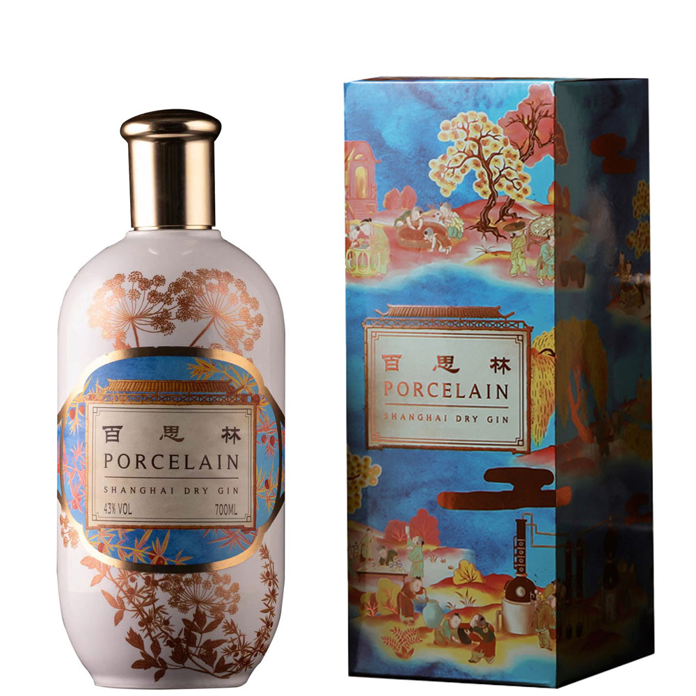 Gin Shanghai Porcelain cl 70 Astucciato