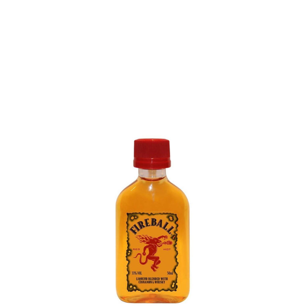 Liquore Fireball Cinnamon & Whisky cl 5 Mignon pet