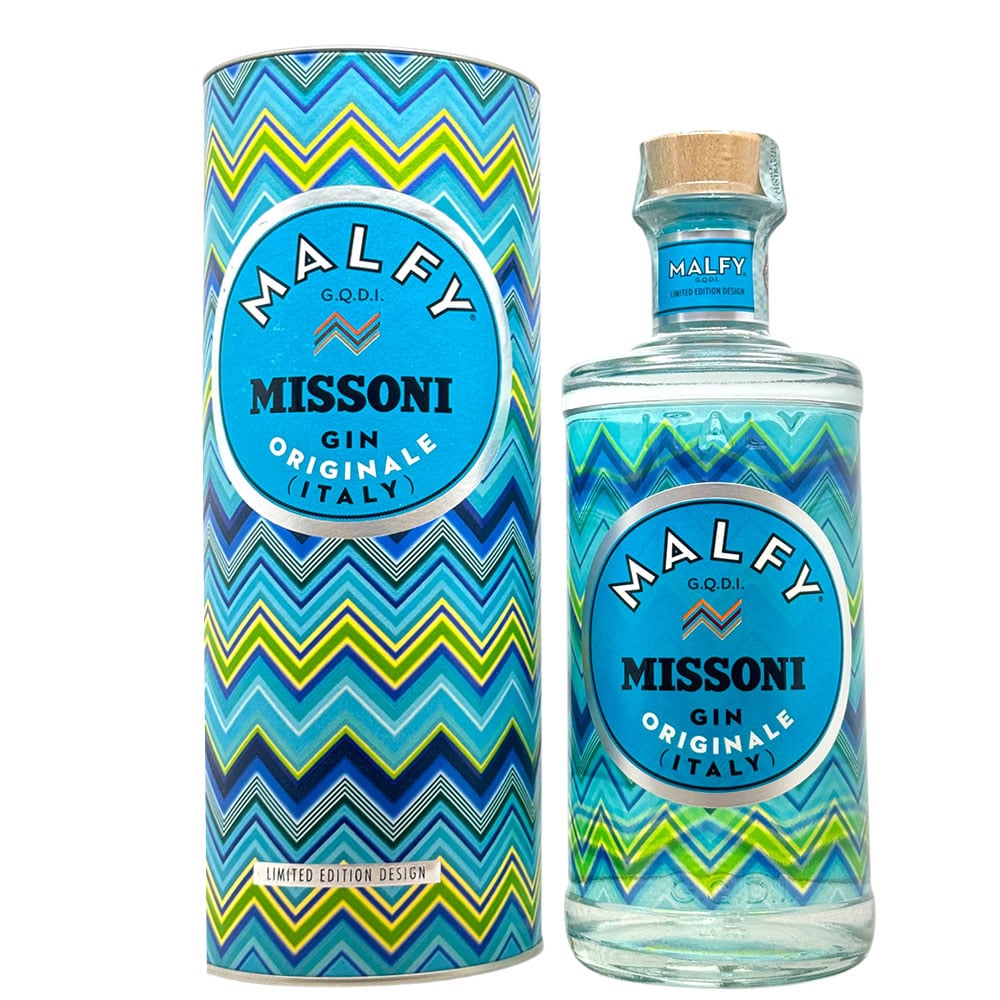 Gin Malfy Original Missoni cl 70 Limited Edition Design