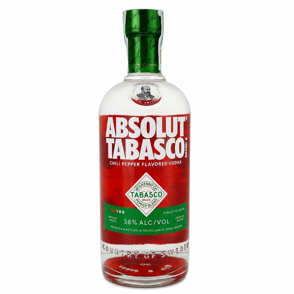 Vodka Absolut Tabasco chili pepper cl 70