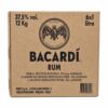 Fardo x 6 Rum Bacardi carta bianca lt 1 6 Bicchieri + 1 caraffa lt 2 acrilici