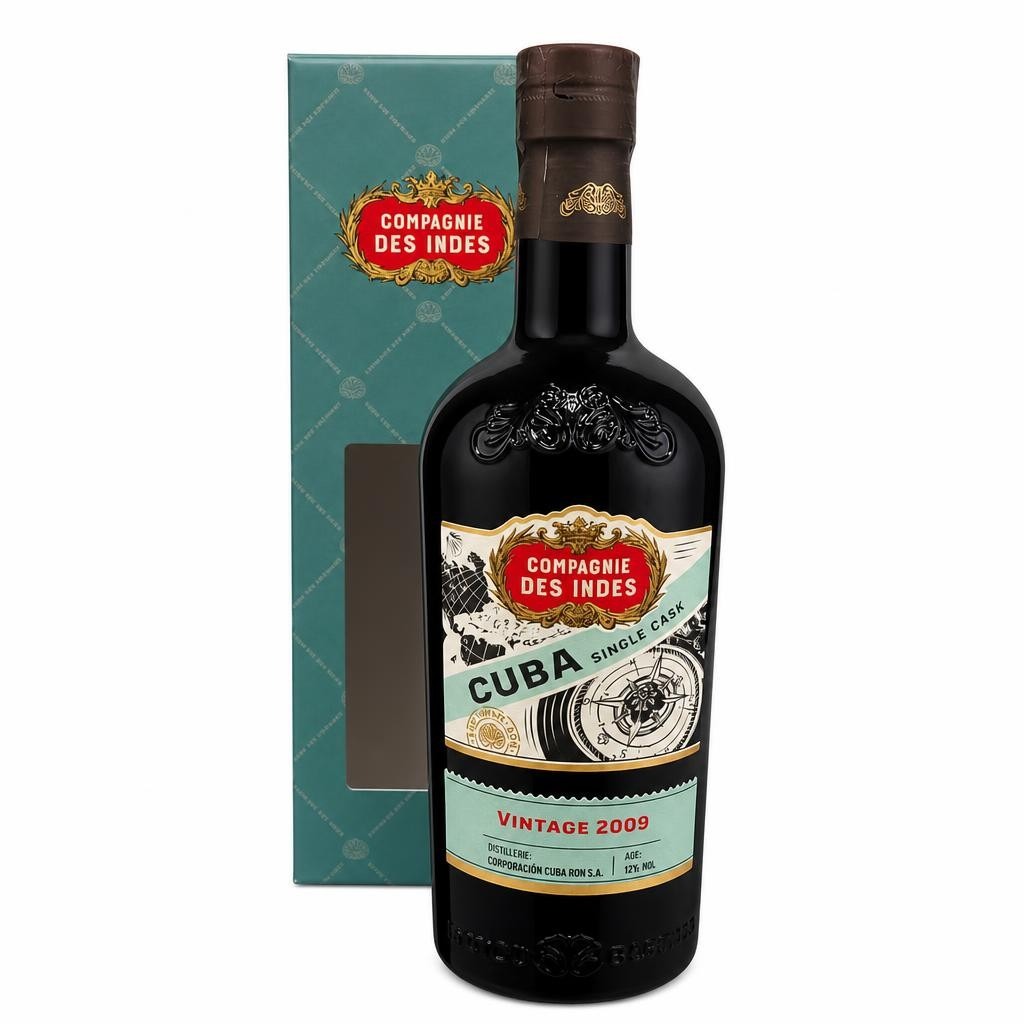 Rum Compagnia delle indie Cuba single cask vintage 2009 cl 70 Asucciato