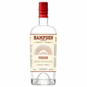 Rum bianco Hampden Estate fresh cl 70