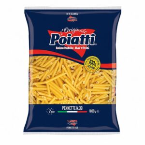Pasta Poiatti Pennette n.39 kg 1