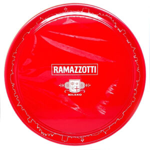 Vassoio Ramazzotti Rosso Metallo