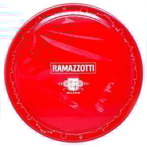 Vassoio Ramazzotti Rosso Metallo