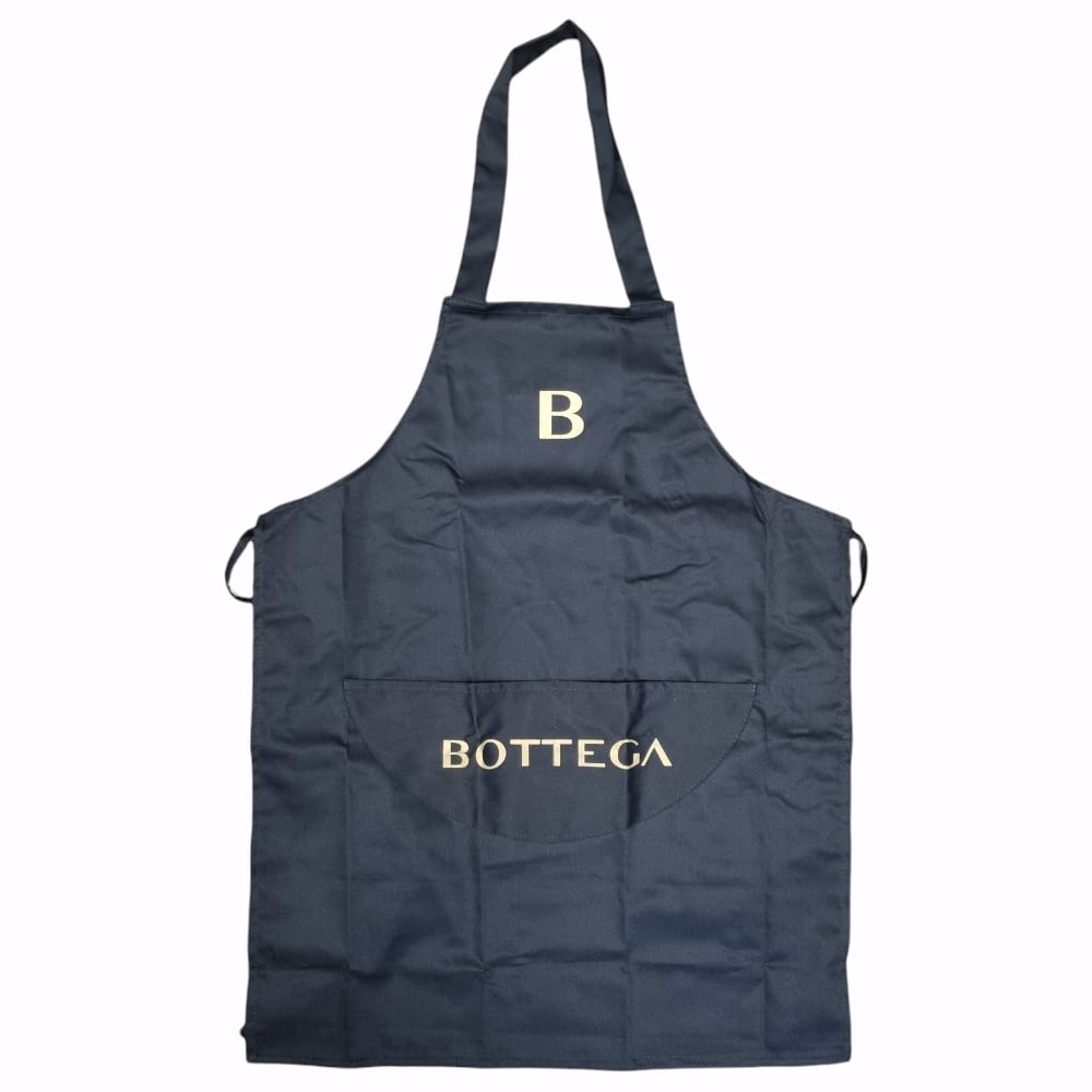 Grembiule lungo nero Bottega