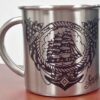 Tazza Sailor Jerry Mug Vintage Style in acciaio