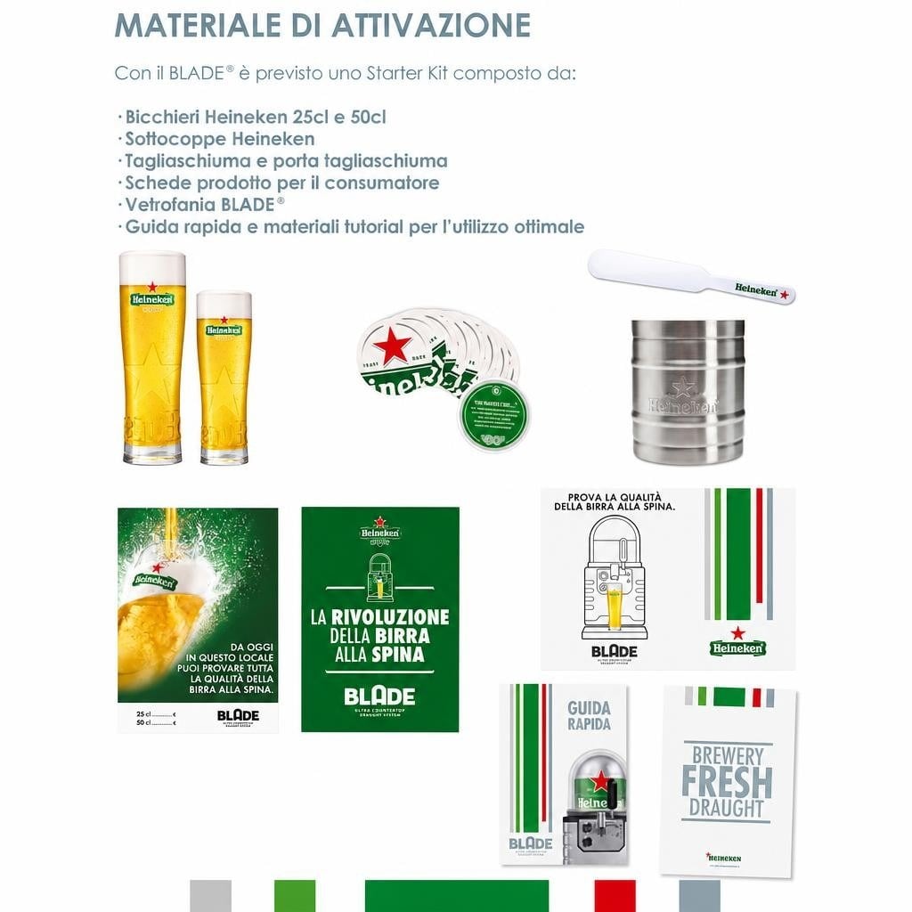 Kit Starter Blade Heineken - immagine 2