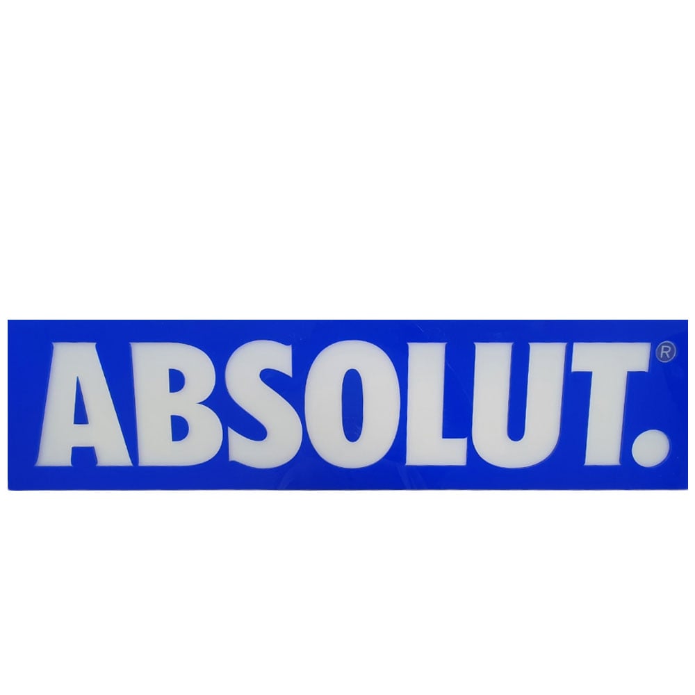 Insegna Absolut Led Grande (dimensione 100 x 25.5 cm ) 