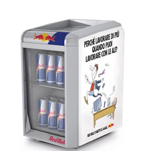 Red bull store baby cooler