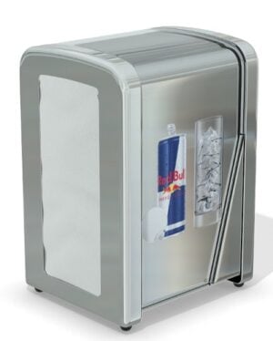 Porta tovaglioli Red bull Napkin disp.