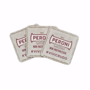 Sottobicchieri Peroni cruda