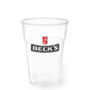 Bicchiere plastica Beck's cl 40 x 50 pz
