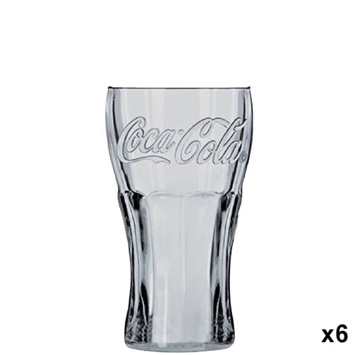 Bicchiere Coca cola Contour cc 300 Green Vetro
