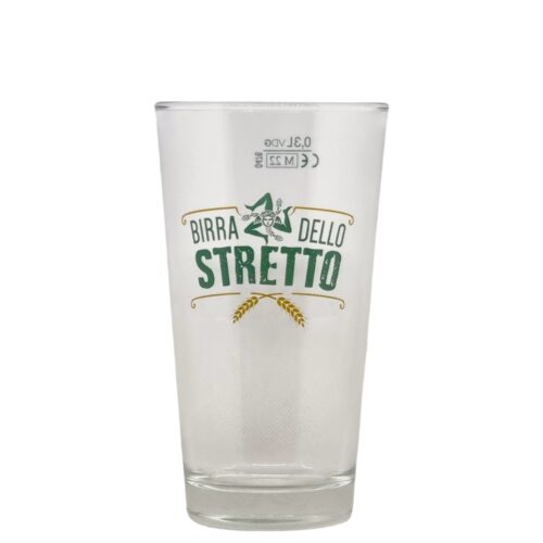 Bicchieri Birra dello Stretto cl 30 VD Glass M22