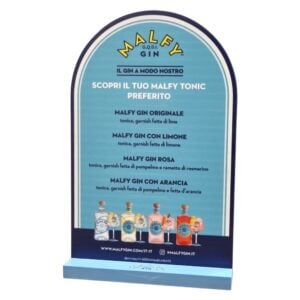 Table Tent Malfy Espositore da Tavolo