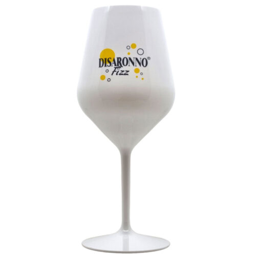 Bicchiere Calice Disaronno Fizz Bianco Plastica