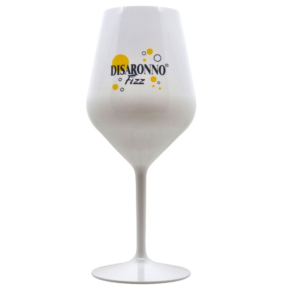 Bicchiere Calice Disaronno Fizz Bianco Plastica