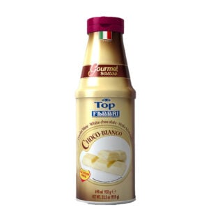 Fabbri topping cioccolato bianco g 950 pet