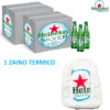 Bundle 2 ct di Birra Heineken Silver + Zaino termico