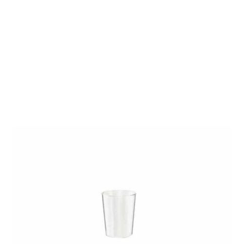 Bicchiere shottino trasparente pet cl 3 x 40 pz Eco Green