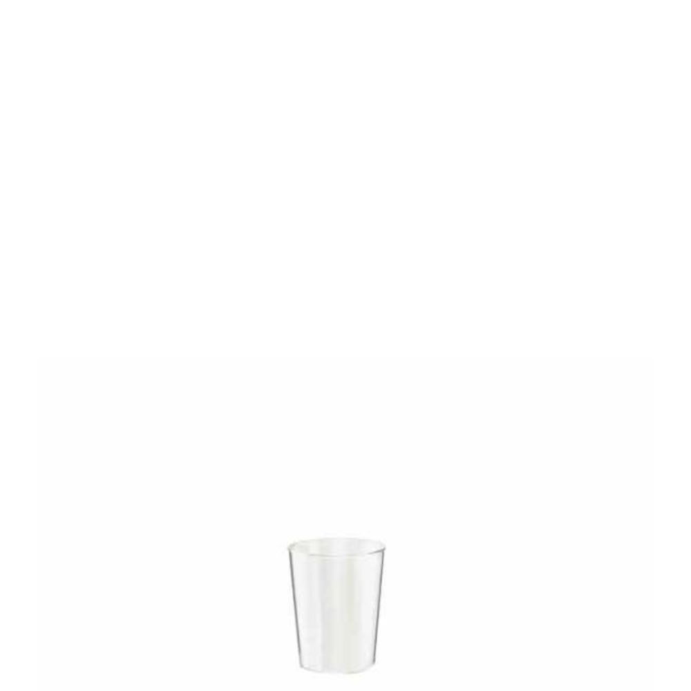 Bicchiere shottino trasparente pet cl 3 x 40 pz Eco Green