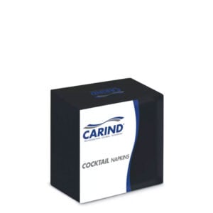 Tovaglioli Neri cm 24x24 Carind Gp Carta