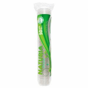 Bicchieri R-PET cc 200 tacca 160 Naturia x 50 pz (almar)