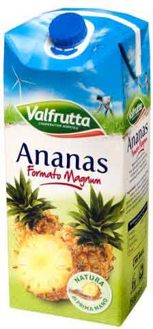 Succo Valfrutta Ananas lt 1