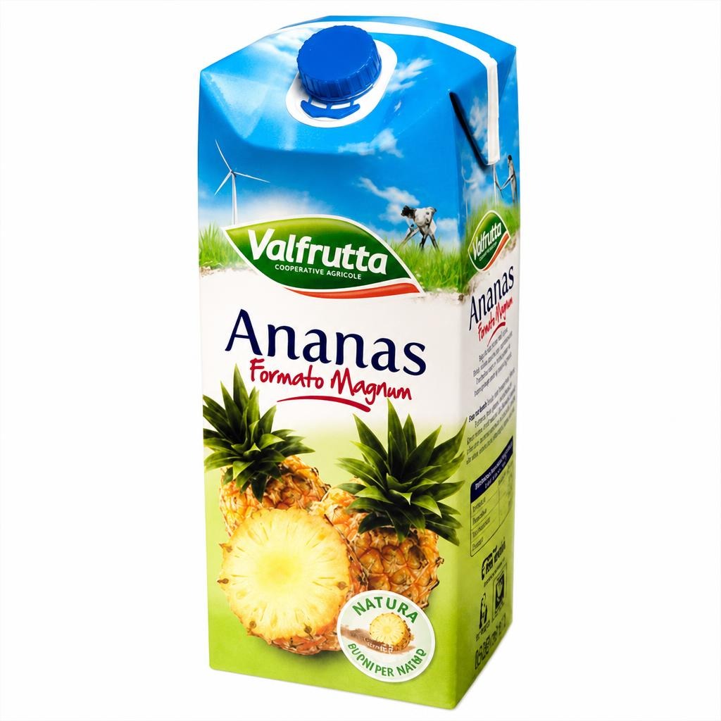 Succo Valfrutta Ananas lt 1