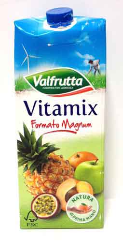 Succo Valfrutta Vitamix lt 1