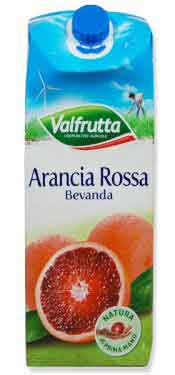 Succo Valfrutta Aranc. Rossa lt 1