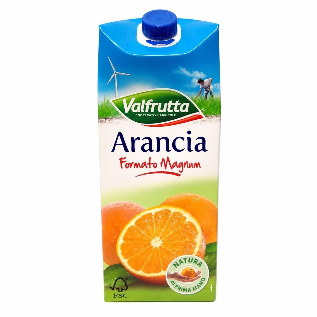 Succo Valfrutta Arancia lt 1