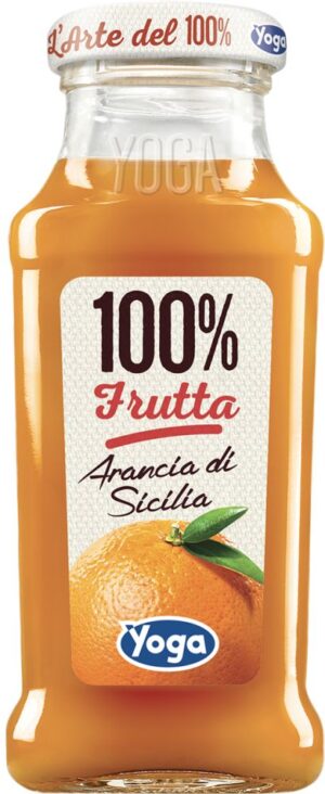 Succo Yoga Arte arancia 100% ml 200 vap