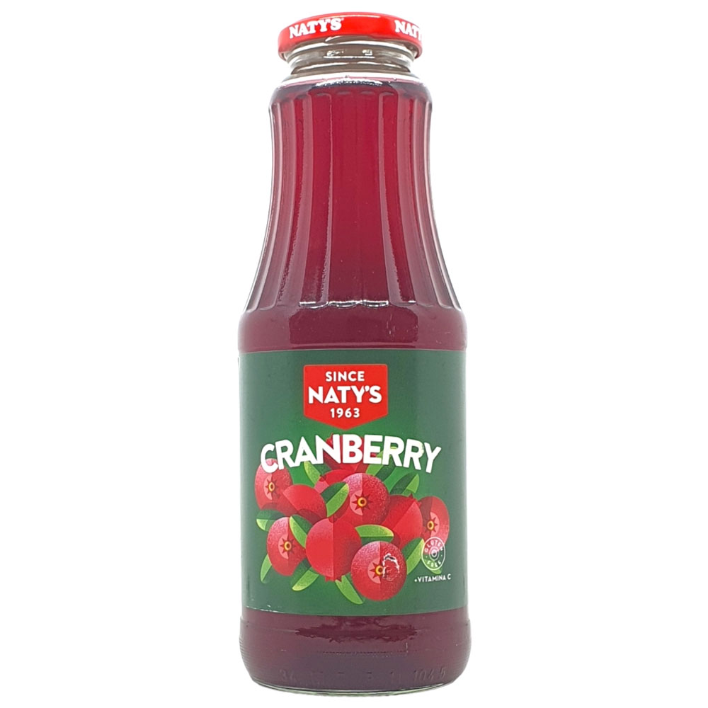 Succo Naty's Cranberry lt 1 vap
