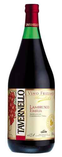 Vino Tavernello Lambrusco lt 1