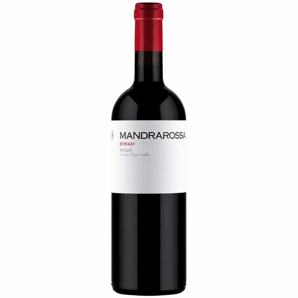 Vino Mandrarossa Syrah DOC cl 75 2024