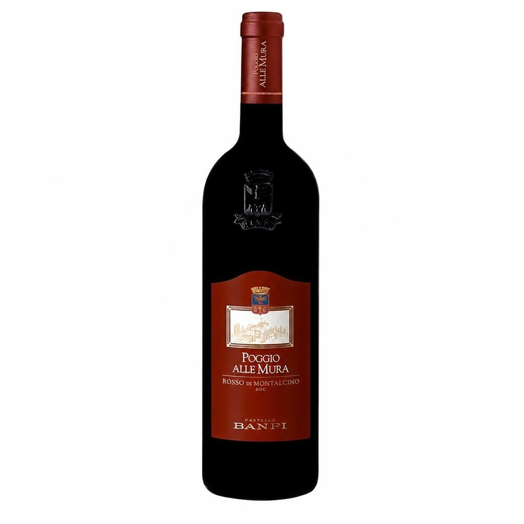 Vino Banfi Rosso di Montalcino cl 75 Poggio alle Mura Castello 2016 DOC