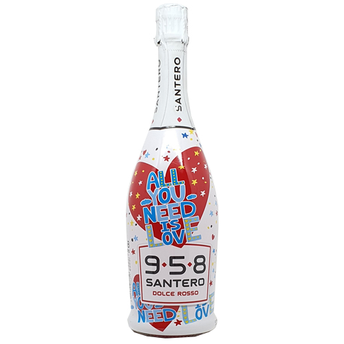 Spumante Santero 958 Love Dolce Rosso cl 75 - immagine 2