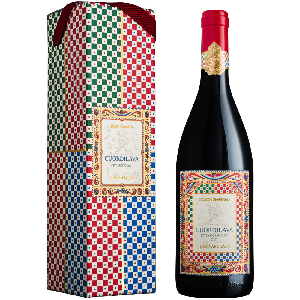 Vino Donnafugata Cuordilava Etna Rosso Dolce & Gabbana cl 75 Edizione Limitata