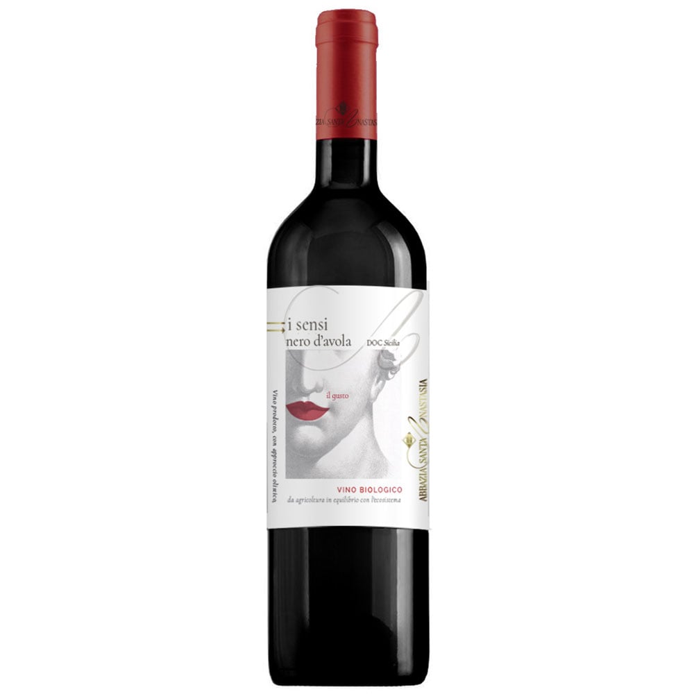 Vino S. Anastasia I Sensi Nero D'Avola Il Gusto DOC Bio cl 75 2019