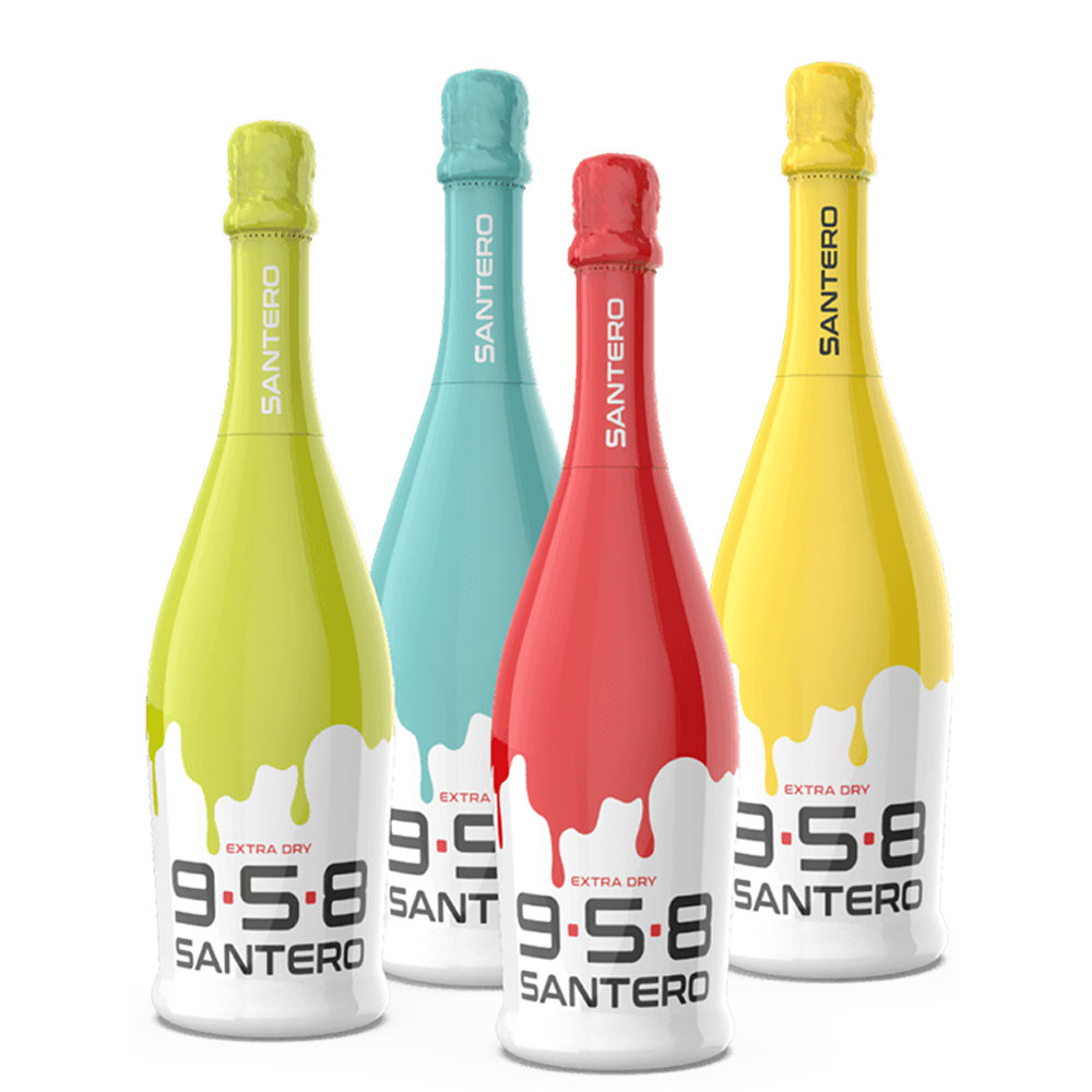 Spumante Santero 958 Colorone ExtraDry Collection cl 75 (colori misti)