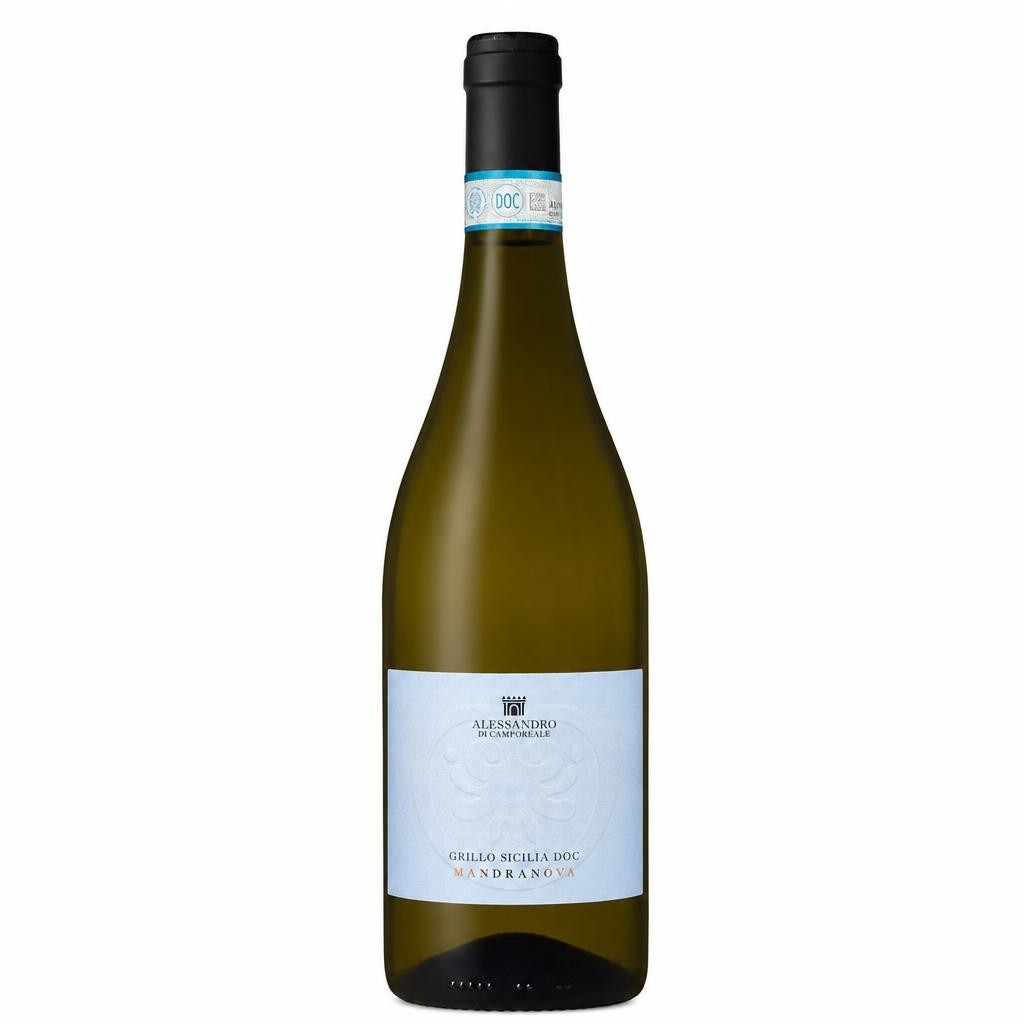 Vino A. Camporeale Grillo cl 75 BIO DOC 2025 Vigna di Mandranova